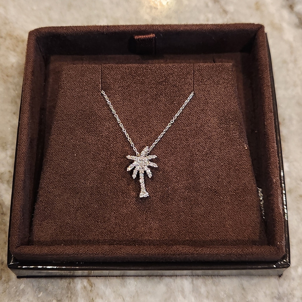 Roberto Coin Palm Tree Pendant Necklace